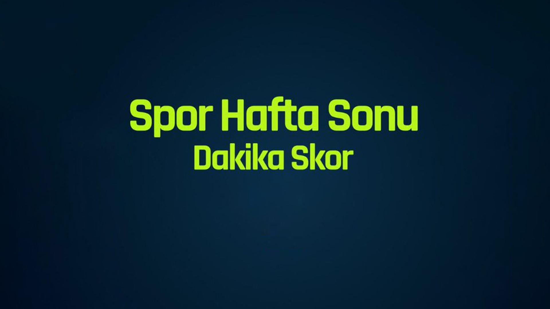 Spor Haftasonu